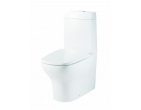 Унитаз Creo Ceramique HDC391P+S391+MTCU-27 с микролифтом белый